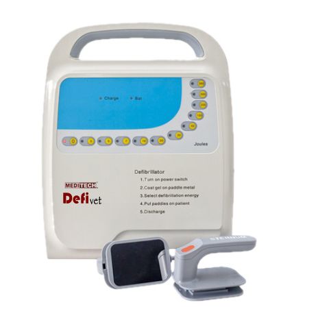 Desfibrilador externo semiautomático - Defi Vet - Meditech Equipment - manual / veterinario