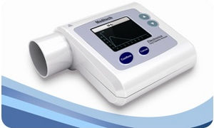 Espirómetro electrónico - SpirOx - Meditech Equipment - portátil de mano / con red inalámbrica / con conexión USB