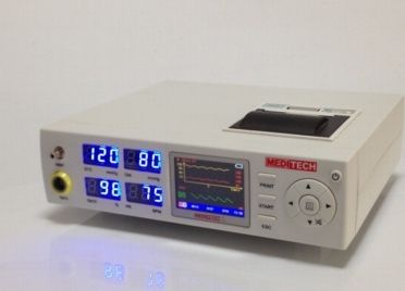 Monitor de constantes vitales de mesa - Oxima - Meditech Equipment - PNI / para cuidados intensivos