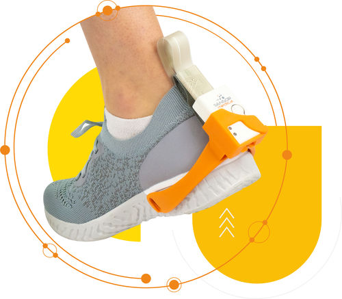 Sistema de evaluación de la marcha - FlexInFit™ - Sensor Medica - análisis barométrico / portátil