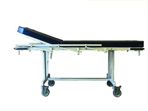 Carro camilla para resonancia magnética - MRI Safe® - AADCO Medical - manual / plegable / de 2 secciones