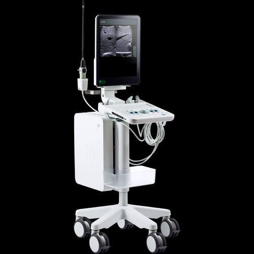 Ecógrafo con soporte, compacto - bk5000 - BK Ultrasound - para ecografía polivalente