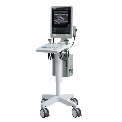Ecógrafo con soporte, compacto - Flex Focus 400 exp - BK Ultrasound - para ecografía con anestesia y en cuidados intensivos / para ecografía musculoesquelética / con guía de aguja
