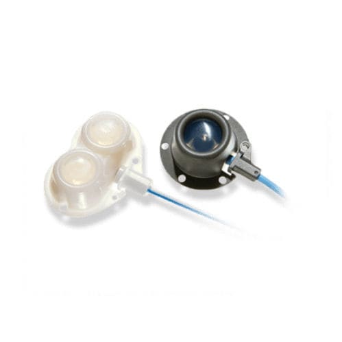 Cámara implantable venosa - LifePort - Angiodynamics - de dos luces / de silicona / de poliuretano