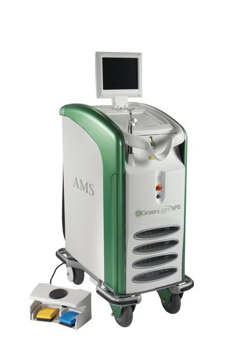 Láser para enucleación de la próstata - GREENLIGHT XPS™ - American Medical Systems - triborato de litio / en carro