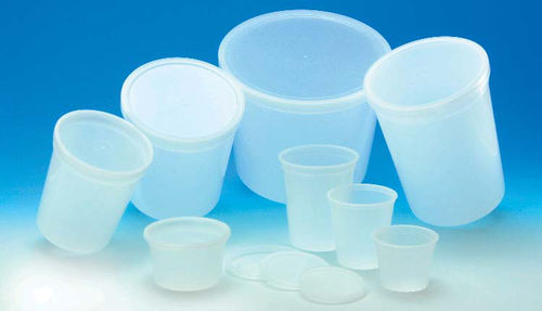 Recipiente para muestras para transporte - Biomedical Polymers - para almacenamiento / de polipropileno / de polietileno