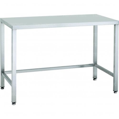 Mesa de trabajo - TSSD Series - TEKNOMEK - rectangular / de acero inoxidable