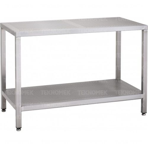 Mesa de trabajo - TSSPU series - TEKNOMEK - rectangular / de acero inoxidable
