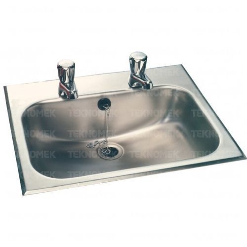 Fregadero de laboratorio - WSHS-IS131 - TEKNOMEK - 1 estación / de acero inoxidable