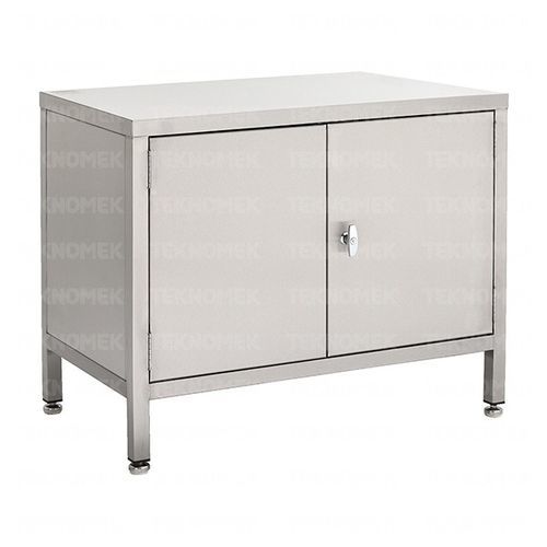 Armario de hospital - CSS0 series - TEKNOMEK - con puerta / modular / de acero inoxidable