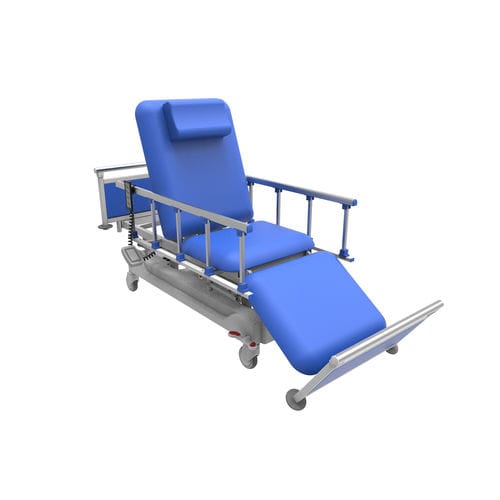 Sillón para hemodiálisis eléctrico - PY-YD-380S  - Nanning Passion Medical Equipment - de 3 secciones / con ruedas / Trendelenburg