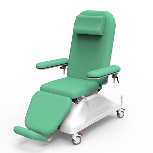 Sillón para hemodiálisis eléctrico - PY-YD-510 - Nanning Passion Medical Equipment - de 3 secciones / con ruedas / Trendelenburg