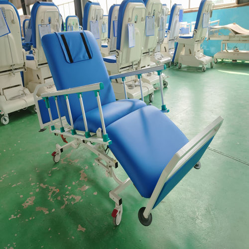 Sillón para hemodiálisis manual - PY-CHSA - Nanning Passion Medical Equipment - de 3 secciones / con ruedas / reclinable