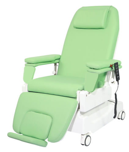 Sillón para hemodiálisis eléctrico - PY-YD-310 - Nanning Passion Medical Equipment - de 3 secciones / de altura variable / con reposapiés