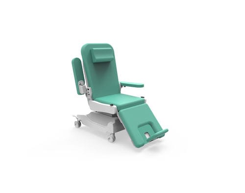 Sillón para hemodiálisis eléctrico - PY-YD-410 - Nanning Passion Medical Equipment - electroneumático / de 3 secciones / para quimioterapia