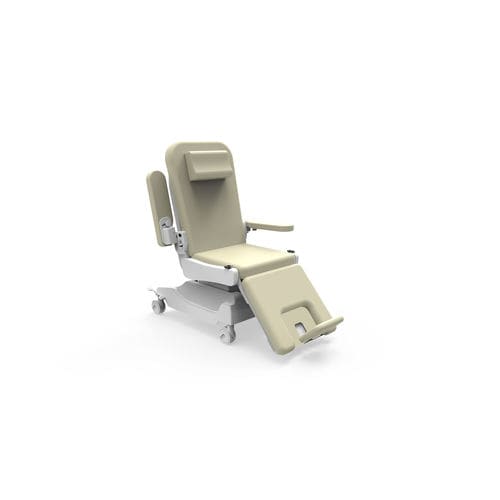 Sillón para hemodiálisis eléctrico - PY-YD-410 - Nanning Passion Medical Equipment - 3 secciones / para quimioterapia / con ruedas