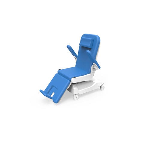 Sillón para hemodiálisis eléctrico - PY-YD-410 - Nanning Passion Medical Equipment - de 3 secciones / para quimioterapia / con ruedas