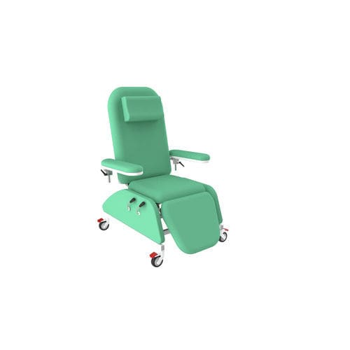 Sillón para hemodiálisis manual - PY-YS upgraded - Nanning Passion Medical Equipment - de 3 secciones / para quimioterapia / con ruedas
