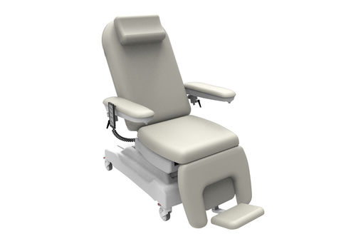 Sillón para hemodiálisis eléctrico - PY-YD-310 - Nanning Passion Medical Equipment - de 3 secciones / para quimioterapia / con ruedas