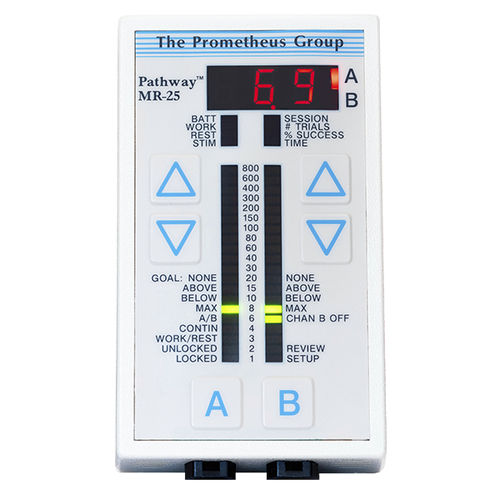 Sistema EMG 2 canales - (9725) Pathway® MR-25 sEMG - The Prometheus Group - portátil / en tiempo real / con biofeedback