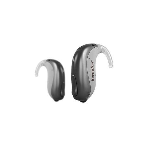 Prótesis auditiva mini BTE - Alpha  - bernafon - bluetooth® / con bobina telefónica / beis