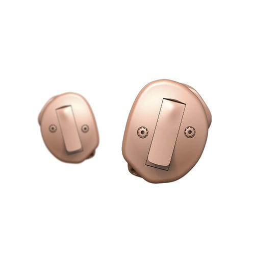 Prótesis auditiva ITC - Alpha - bernafon - bluetooth® / marrón / beis