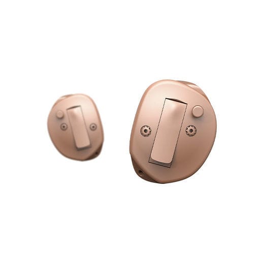 Prótesis auditiva ITC - Alpha - bernafon - bluetooth® / beis / marrón
