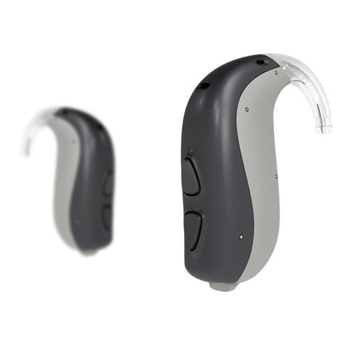 Prótesis auditiva BTE - Viron  - bernafon - bluetooth® / beis / marrón