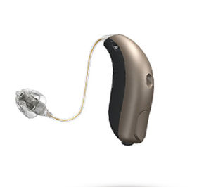Prótesis auditiva RIC - Pico - bernafon - bluetooth® / beis / marrón