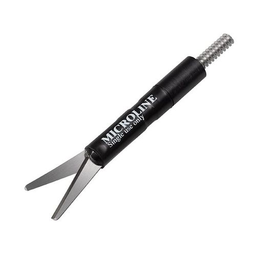 Tijera laparoscópica - 3112 - Microline Surgical - de Metzenbaum / para humanos / de un solo uso
