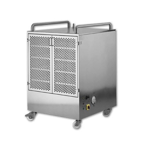 Carro para objetos esterilizados - LAF-TC - Franz Ziel - de transferencia / de acero inoxidable / de flujo laminar