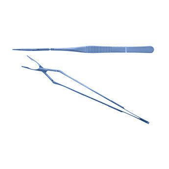 Pinza quirúrgica - 76617-28 - Vitalcor - de agarre / de titanio