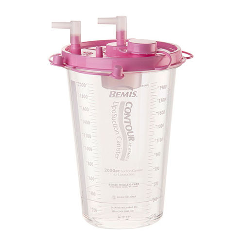 Recipiente de aspiración para fluidos corporales - 2000CC Contour™  - BEMIS Health Care