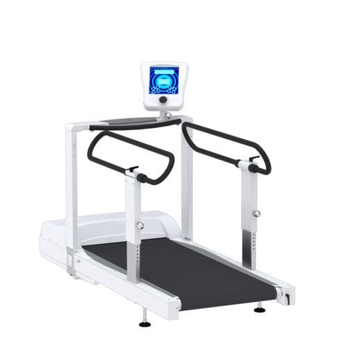 Cinta de correr con baranda - SPA280 - Genin Techmed - con inclinación / con sistema de arnés