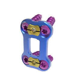 Placa de artrodesis cervical - Slimplicity® HP - Precision Spine - bloqueada / 1 nivel