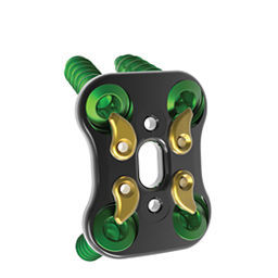 Placa de artrodesis cervical - Slimplicity® Plus - Precision Spine - anterolateral / bloqueada / 1 nivel