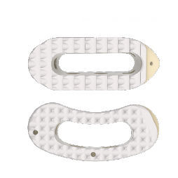 Caja intersomática lumbar - ShurFit® 2C - Precision Spine - vía anterior / de titanio / de PEEK