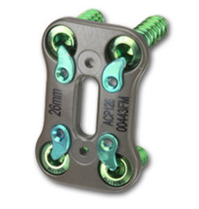 Placa de artrodesis cervical - Simplicity® - Precision Spine - anterolateral / bloqueada / metálica