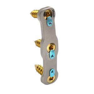 Placa de artrodesis cervical - Simplicity® SOLO - Precision Spine - anterolateral / bloqueada / metálica