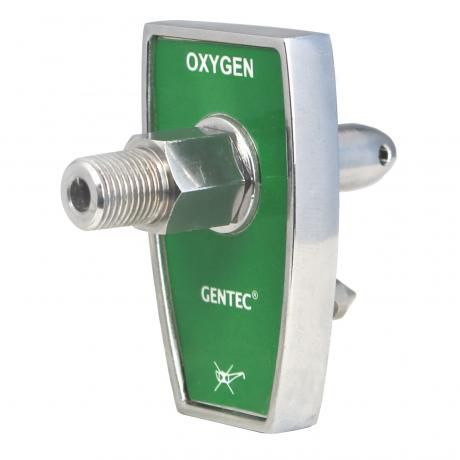 Adaptador tipo de conexión - 3103-OXY-NT2 - Genstar Technologies Company - para dispositivos médicos / para gases médicos / de latón