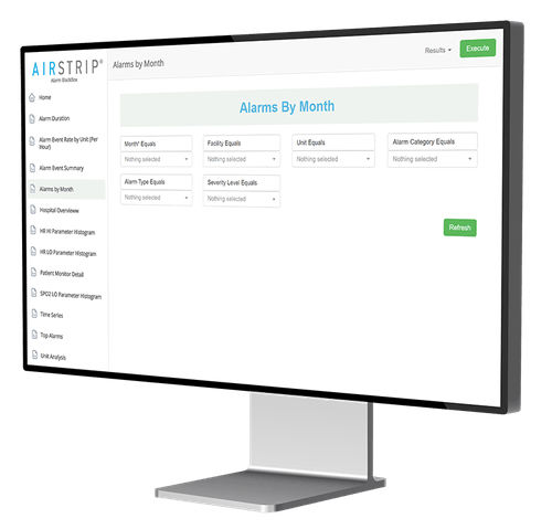 Software para informes - Blackbox™ - AirStrip Technologies - de alarma / médico / de hospital