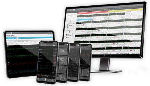 Software de gestión de datos - AirStreams™ - AirStrip Technologies - de alarma / médico