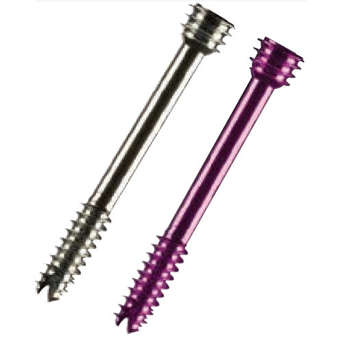 Tornillo de compresión ósea para antepié - CHARLOTTE™ - Wright Medical Technology - para retropié / para tobillo / canulado