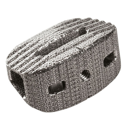 Caja intersomática lumbar - IdentiTi™-ALIF SW - Alphatec Spine - vía anterior / de titanio