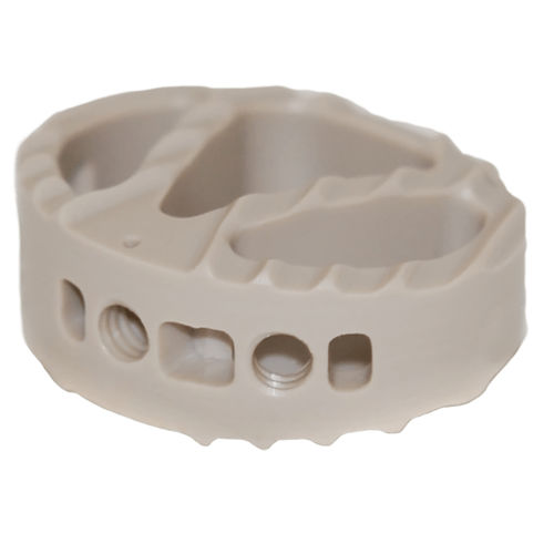 Caja intersomática lumbar - NOVEL® ALS - Alphatec Spine - vía anterior / de PEEK