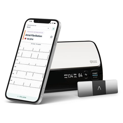 Aplicación para móviles para ECG - KARDIACARE™ - AliveCor - médica / de control / de registro