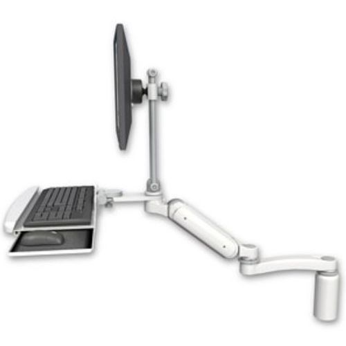 Brazo de soporte articulado - UL180EV7-D5-KDB-A1-MW - ICWUSA - para monitor / médico / de mesa