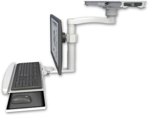 Brazo de soporte articulado - ULBVI-PS28-D0-KDB-A1-MW - ICWUSA - para teclado / médico