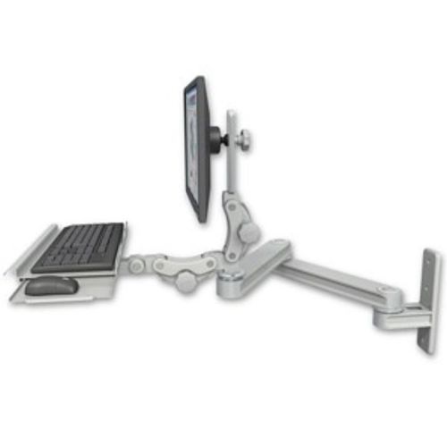 Brazo de soporte de pared - T2P2020-WT2-KPP - ICWUSA - articulado / reclinable / de altura regulable