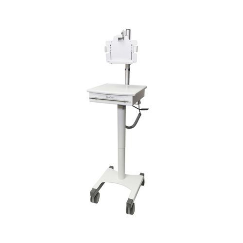 Carro de telemedicina para tablet PC - DCT-SFF series - Lund Industries - para ordenador portátil / de altura variable / seguro